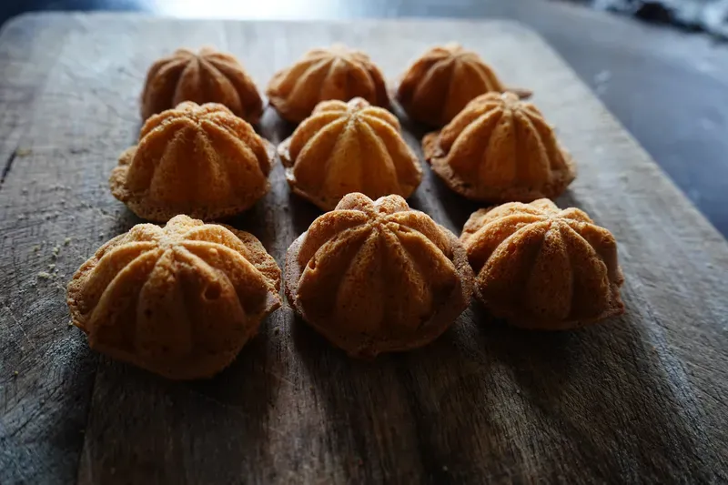 Assortment of fresh handmade Malaysian kuih from KakSaba